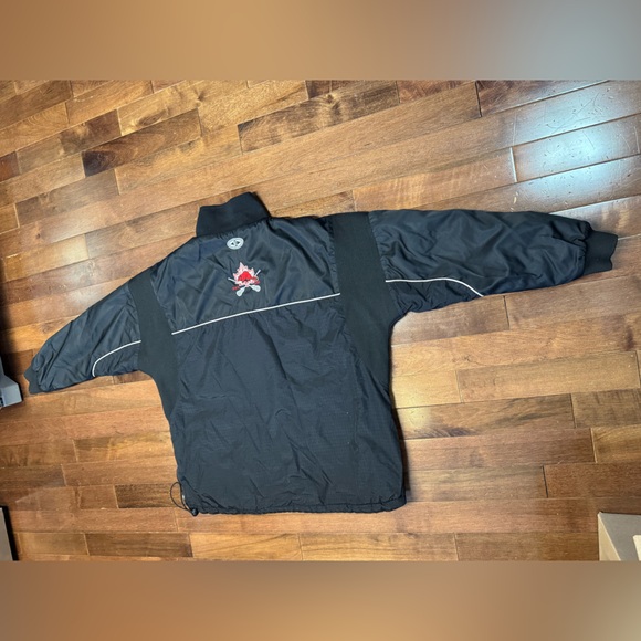 Easton Raiders 2002 Mens L Jacket Black Embroidered - Picture 7 of 15